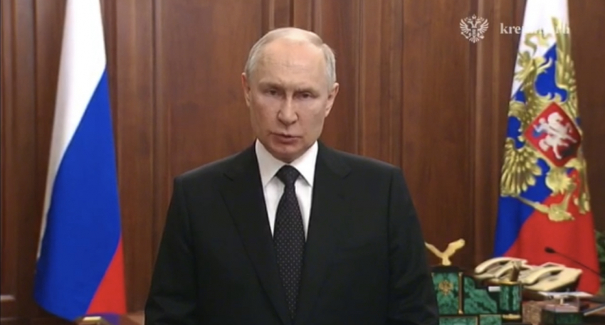 Владимир Путин выступил с экстренным обращением к гражданам страны