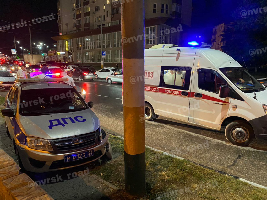В Новороссийске в ДТП пострадали полицейские