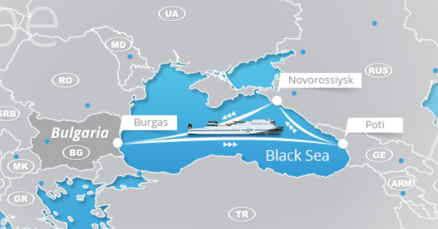 Между портами Бургас (Болгария) и Поти (Грузия) запущена новая паромная линия